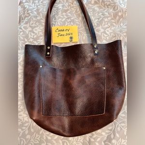 Portland Leather Goods Coldbrew Large Classic Tote